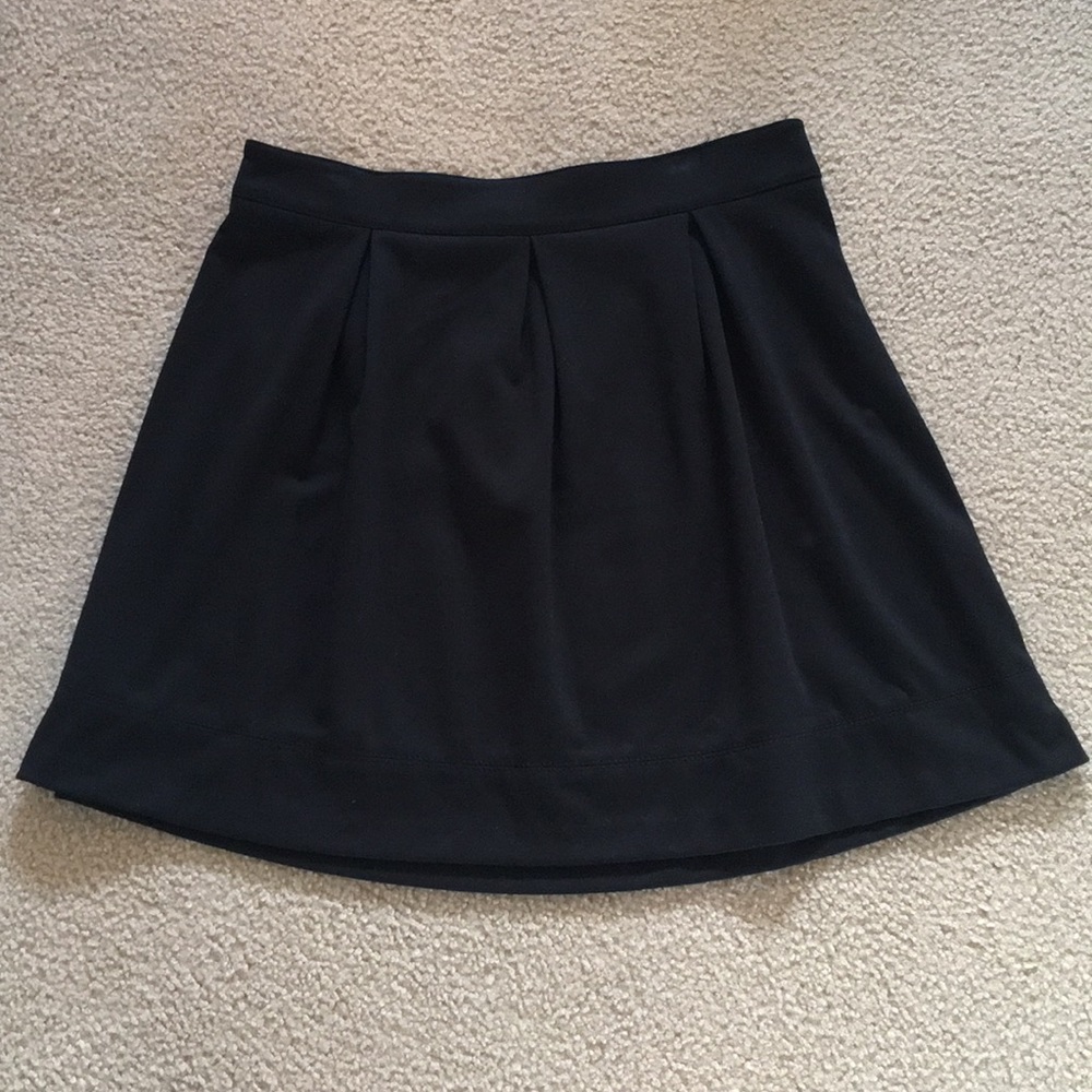Target black pleated skirt